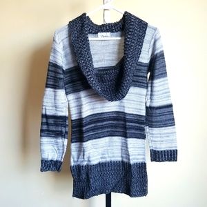 Chesley Womens Wide Cowl Neck Long Sleeve Sweater - Small